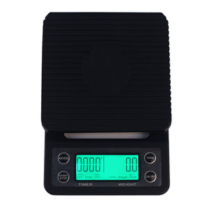 Open image in slideshow, Coffee Scales with Timer (Backlit) (AAA Batteries)
